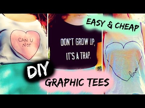 how to paint your own designs on t shirts
