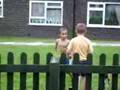 Kieran & Micheal Having A Fight.