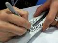 Michael Turner doing a custom faceplate