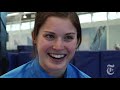 Alyson Dudek, 19-years-old Wisconsin native, is making her Olympic debut in short track speed skating. Learn the rules and tricks of one of the most dangerous sports represented at Vancouver. Related Article: nyti.ms
