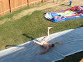 Slip and slide surfing