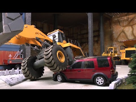 RC CRASH ON THE CONSTRUCTION SITE,RC ACCIDENT, RC DISASTER, RC CONSTRUCTION ZONE