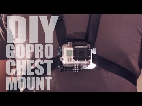 how to attach gopro to chesty