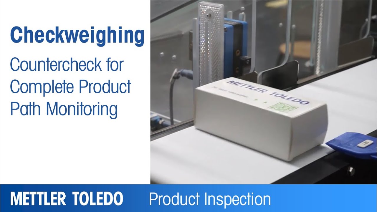 Countercheck for Complete Production Path Monitoring – Product – METTLER TOLEDO – EN