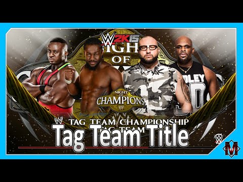 WWE 2K15 - Night of Champions Simulation: New Day vs Dudley Boys