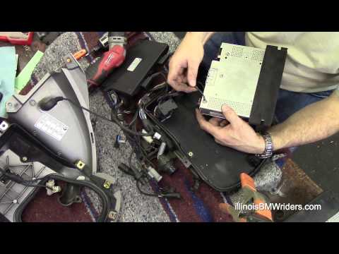 BMW K1200LT DIY Radio Replacement