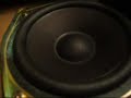 Aiwa Subwoofer Excursion Bass Test