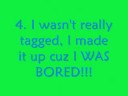 I GOT TAGGED!!!!! I GOT TAGGED!!!!!