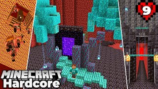 Minecraft 1.16 Hardcore Survival : MEGA EPISODE! Nether Hub & Gold Farm!