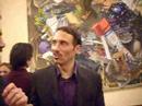 Wolfango espone le sue opere in una mostra antologica all'Oratorio di Santa Maria della Vita a Bologna, inaugura la mostra assieme al prof. Fabi Alberto Roversi Monaco presidente della Fondazione Cassa di Risparmio di Bologna
