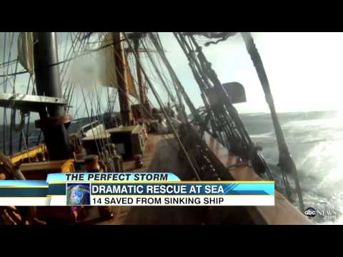 bounty - One person has died and another still missing after the tall ship was caught in rough waters.