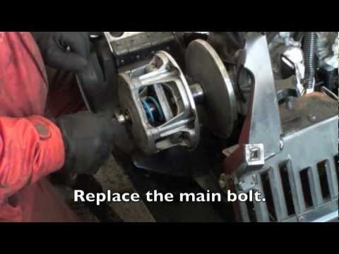 how to rebuild snowmobile clutch