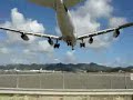 A340 Air France Landing At St Marteen A340 Air France Landing At St Marteen