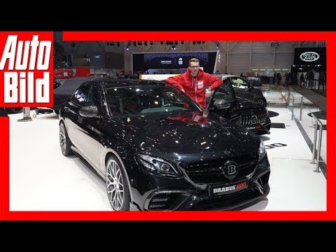 BRABUS 800 MERCEDES-AMG E 63 S / Details / Sitzprobe / Genf (2018)