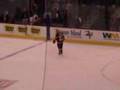 Crazy College Hockey Player