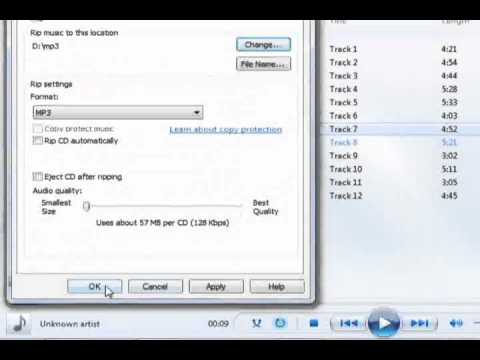 how to copy mp3 to cd player