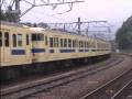 瀬戸内色113系　柘植駅入換入線