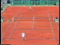 Roland Garros 1989 Graf-Seles Echange