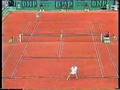 Roland Garros 1989 Graf-Seles Echange