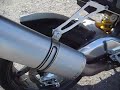 Aprilia RSV Mille with Leo Vince Exhaust without Noisekiller Aprilia RSV Mille with Leo Vince Exhaust without Noisekiller