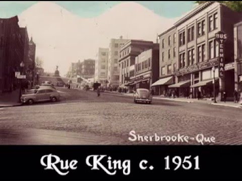 Rue King et Wellington Sherbrooke au ...