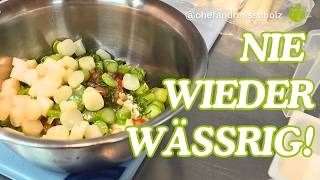 Perfekter Spargelsalat (Sous-vide) mit klassischem Dressing