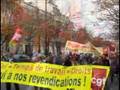 Trocadéro 7 octobre 2008 : Première réponse des salariés à l