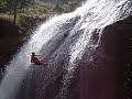 Afdalen in de waterval