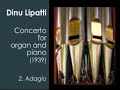 lipatti: organ   piano concerto  2 