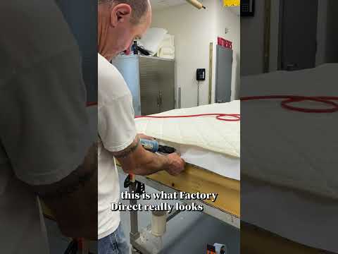 18 hours ago: POV your mattress is made, more stored 