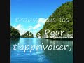 il faut du temps...

je prendrais le temps pour t'aimer,
il faudra seulement un seul jour pour s�duire,
 je te couvrirais tes l�vres de mille baisers, 
 je caresserais ton corps de mes mains.
le temps parait si cour quand je suis avec toi j'en oublie les heures,
donne-moi du d�sir, 
de moi de l'amour,
je me blottirais contre toi pour �tre dans tes bras 
 laisse-moi t'aimer te prot�ger,
 je trouverais les mots pour t'apprivoiser,
  je me sens sur un nuage volent vers toi quand je te regarde descendant du ciel je me poserais comme un ange,
 je m'assi�rais �  tes c�t�s et je me couvrirais de mes ailes pour te r�chauffer,
je ferais dans la chemin�e un bon feu de bois,
 o�  nous allongerons sur le sol  couvrant ta peau  de mes  grandes ailes blanche,
 je ferais le lit en baldaquin pour te serrer tous contre toi,
et quand les soir�es d'hivers seront venues,
nous irons chercher d'autre fortune,
et nous envoler vers d'autre lune,
pour t'adorer de mes richesses,
je  prosternerai � tes pieds,
je me ferais esclave pour honorer,


je me ferais baladin de ton amour pour devenir un fou d'amour,
pour toi, car je t'aime vraiment il faudra du temps,
en amour on a tous son temps seulement aimons-nous maintenant,
donnons-nous la main, car devant nous je vois un chemin qui nous guide  vers l'�ternit�,
viens nous avons la vie pour nous aimer et toute une �ternit� pour nous adorer,
fais de moi ta soumise de ton corps aimons-nous, comme un accord jusqu'� la mort,