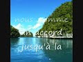il faut du temps...

je prendrais le temps pour t'aimer,
il faudra seulement un seul jour pour s�duire,
 je te couvrirais tes l�vres de mille baisers, 
 je caresserais ton corps de mes mains.
le temps parait si cour quand je suis avec toi j'en oublie les heures,
donne-moi du d�sir, 
de moi de l'amour,
je me blottirais contre toi pour �tre dans tes bras 
 laisse-moi t'aimer te prot�ger,
 je trouverais les mots pour t'apprivoiser,
  je me sens sur un nuage volent vers toi quand je te regarde descendant du ciel je me poserais comme un ange,
 je m'assi�rais �  tes c�t�s et je me couvrirais de mes ailes pour te r�chauffer,
je ferais dans la chemin�e un bon feu de bois,
 o�  nous allongerons sur le sol  couvrant ta peau  de mes  grandes ailes blanche,
 je ferais le lit en baldaquin pour te serrer tous contre toi,
et quand les soir�es d'hivers seront venues,
nous irons chercher d'autre fortune,
et nous envoler vers d'autre lune,
pour t'adorer de mes richesses,
je  prosternerai � tes pieds,
je me ferais esclave pour honorer,


je me ferais baladin de ton amour pour devenir un fou d'amour,
pour toi, car je t'aime vraiment il faudra du temps,
en amour on a tous son temps seulement aimons-nous maintenant,
donnons-nous la main, car devant nous je vois un chemin qui nous guide  vers l'�ternit�,
viens nous avons la vie pour nous aimer et toute une �ternit� pour nous adorer,
fais de moi ta soumise de ton corps aimons-nous, comme un accord jusqu'� la mort,