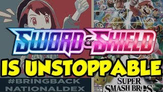 #BringBackNationalDex IS OVER As Pokemon Sword and Shield OUTSELL SUPER SMASH BROS ULTIMATE! by Verlisify