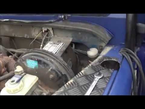 How to replace the clutch master cylinder on a Defender in your backyard