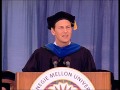 actor patrick wilson (a'95) delivered the keynote speech at carnegie mellon university's 115th commencement ceremony on may 20, 2012. patrick, a graduate of ...