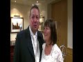 Bride & Groom video feedback Crutherland House Hotel 5th Nov 2011
