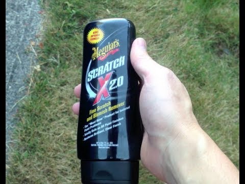 how to apply meguiars scratch x 2.0