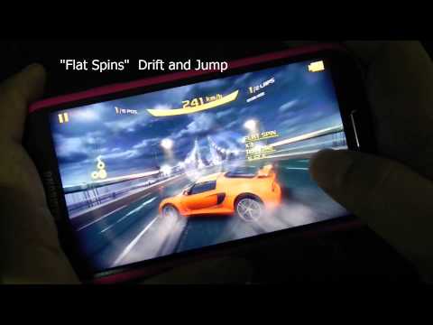 how to perform flat spin in asphalt 8