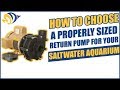 Return Pump For 75 Gallon Aquarium
