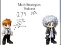 Math Strategies Podcast Episode 5: Percents and Fractions