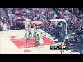 Derrick Rose killer cross over Rondo & Poohdini lay up April 7 2011