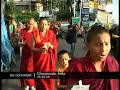Tibetans march against Chinese government