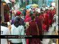 Tibetans march against Chinese government