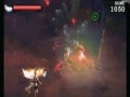 project sora director masahiro sakurai guides pit through the skies of the highly anticipated 3ds title kid icarus: uprising at nintendo world 2011.