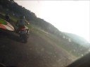gsx600r vs honda hornet cb600f (on board)