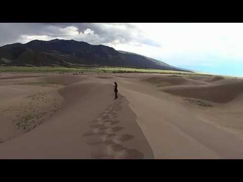 Great Sand Dunes National Park Colorado, Sony Action Camera DIY pole mount