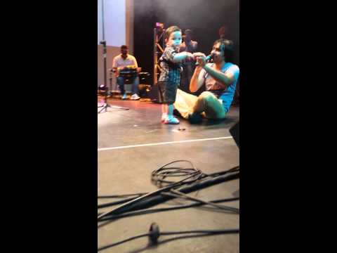 Vishane dancing with Babbu Mann
