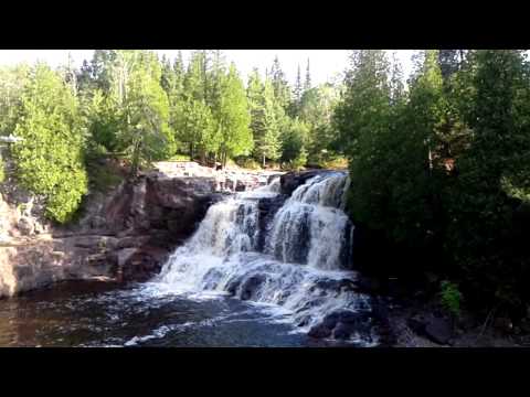 Upper Gooseberry Falls, Gooseberry Falls State Park, Minnesota, July 11, 2012 9:27 AM