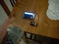 Control de la pantalla LCD con mando a distancia