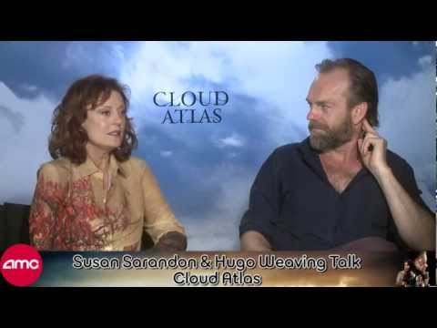 Hugo Weaving - Susan Sarandon and Hugo Weaving Talk Cloud Atlas with AMC.